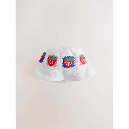 Crochet Knitted Baby Bucket Hat