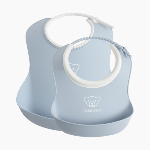 BabyBjorn Feeding Bib Set - Powder Blue