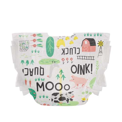 Honest Wetness Indicator Diapers - Plant-Based & Fragrance-Free