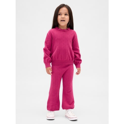 Baby & Toddler CashSoft Pointelle Flare Pants