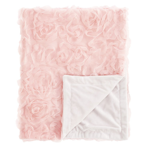 Sweet Jojo Designs Floral Rose Security Baby Blanket & Reviews | Wayfair
