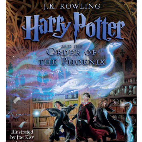 Harry Potter and the Order of the Phoenix: The Illustrated Edition - Book 5