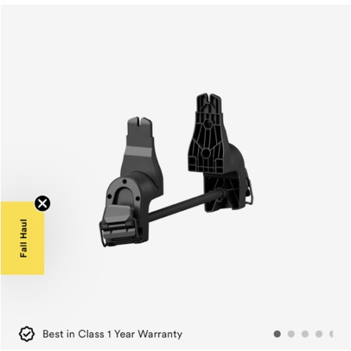 Infant Car Seat Adapter for Cruiser