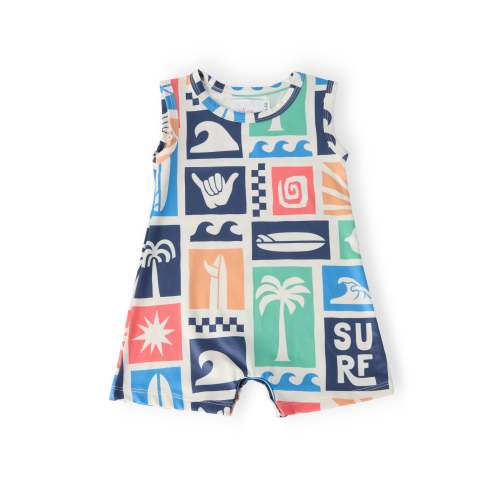 Summer Surfer Shorty One-Piece