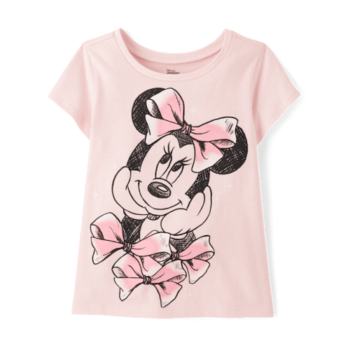 Toddler Girls Minnie Mouse™ Bows Graphic Tee - Pink