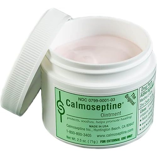 Calmoseptine Ointment Jar 2.5 oz (3 Pack)