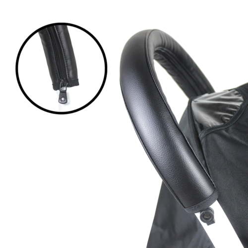 WHAMVOX Baby Children Kids Stroller Handrail Removable Armrest Cover Hand Push Carriage (Black)
