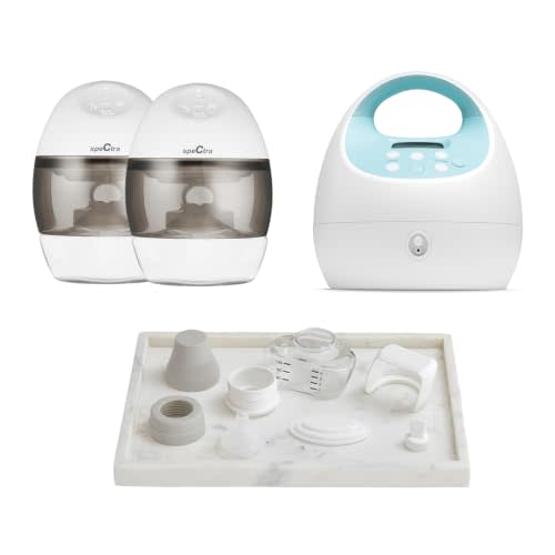Spectra Baby Bundle, S1 Plus Premier Breast Pump & Wearable Breast Pump | Portable Rechargeable Single or Double Electric Breast Pump for Convenient, Comfortable Breastfeeding Support