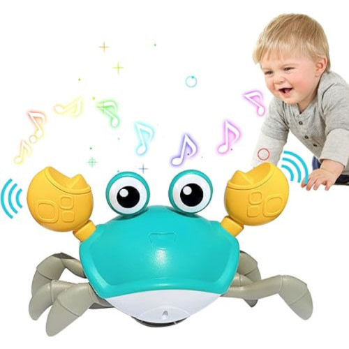 PULASIDO Baby Toys Crawling Crab