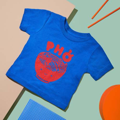 Pho Baby + Kid + Adult Graphic Tee