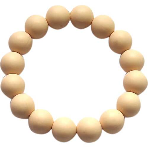 Silicone Beads Bracelet, Sand - Les Enfants | Maisonette
