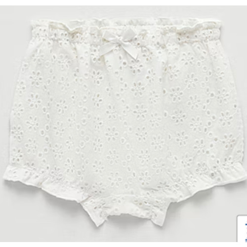 Okie Dokie Eyelet Baby Girls Pull-On Short - JCPenney