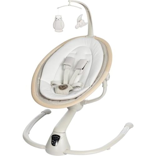 Maxi-Cosi Cassia Electric Baby Swing with Music - Classic Oat