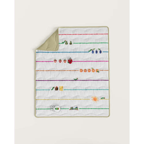 Very Hungry Caterpillar Baby Quilt | Eric Carle x Nestig