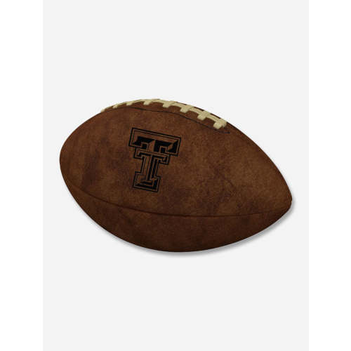 Texas Tech Red Raiders Black Double T Vintage Football – Red Raider Outfitter
