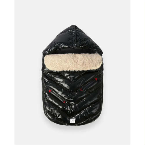7AM Enfant Polar Igloo ‎0-6M - Black Polar