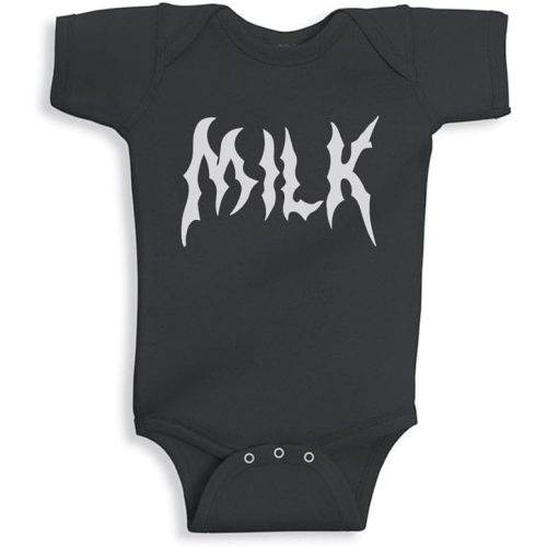 TATY Kids Milk Goth Font Baby Infant Bodysuit