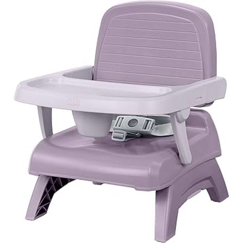 Chicco Bento Booster 3-in-1 Portable Booster Seat for Table, Feeding Seat and Toddler Chair for Babies and Toddlers, for Children up to 50 lbs., Lightweight, Compact Fold | Mochi/Purple