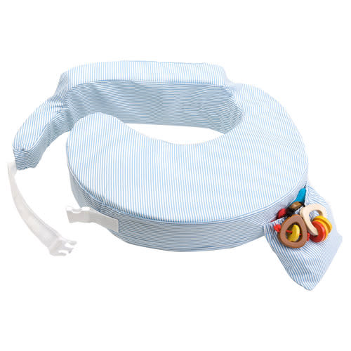 My Brest Friend Blue Stripe Nursing Pillow