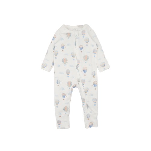 Bebe By Minihaha Sky High Organic Long Sleeve Zipsuit | David Jones