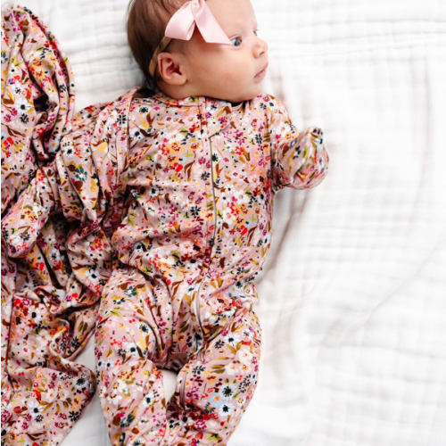 Penelope Zipper Footies