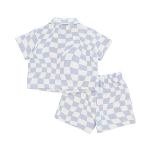 Light Blue Baby Shirt And Short Set | Best&Less™ Online