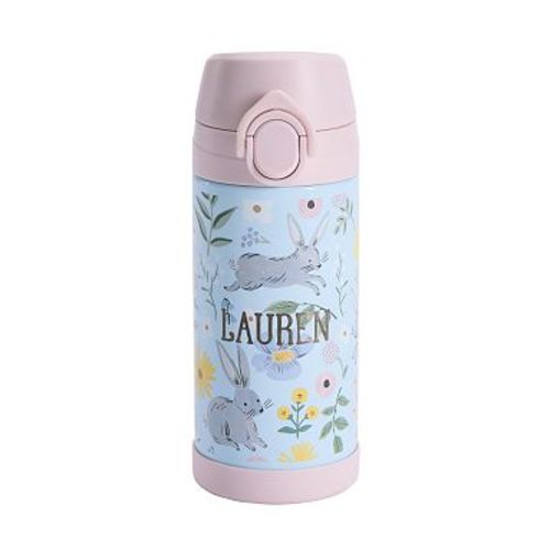 Mackenzie Rifle Paper Co. Floral Bunny 12oz Regular Water Bottle