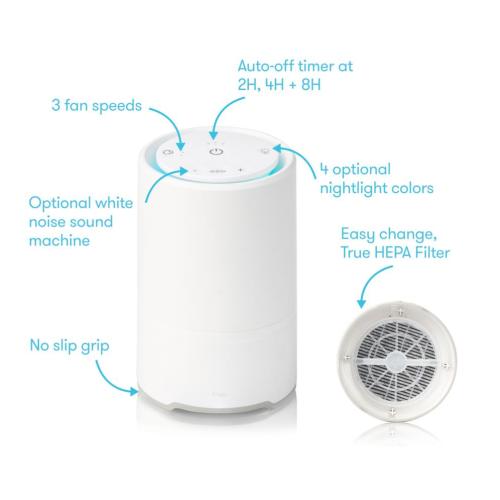 FridaBaby 3-in-1 Air Purifier, Sound Machine, and Nightlight