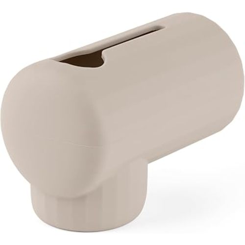 Bath Spout Cover, Soft Silicone Bathtub Faucet Cover Safety Universal Fit (Shifting Sand)