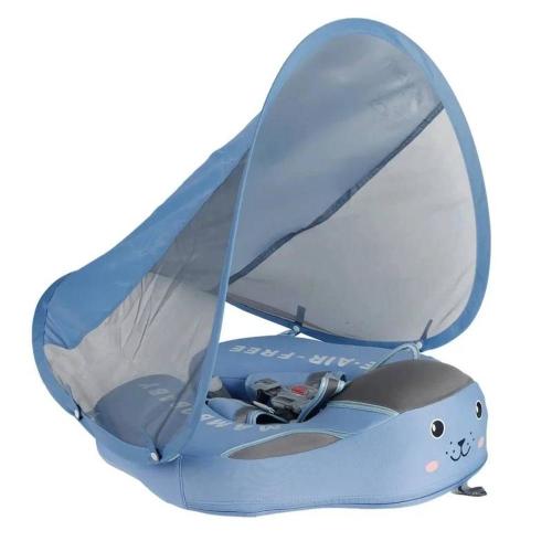Baby Float with Removable Sunshade, Turquoise