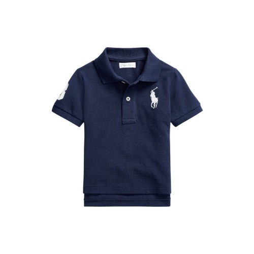 Mesh Sleeve Cotton Polo
