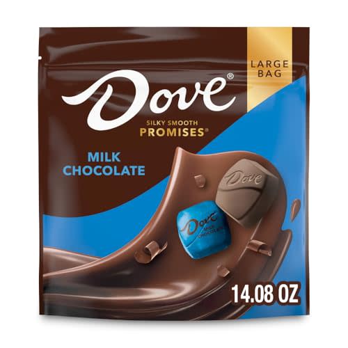 DOVE PROMISES Milk Chocolate Candy, Individually Wrapped Chocolate Candy, 14.08 oz Bag