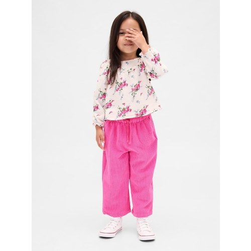 Baby & Toddler Cotton Gauze & Corduroy Outfit Set