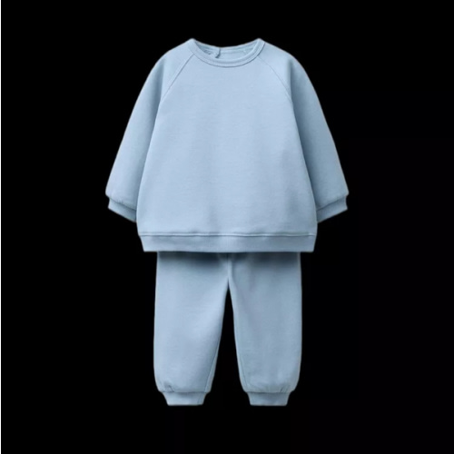 BASIC SWEATSHIRT AND JOGGER PANTS SET - Light blue | ZARA United States