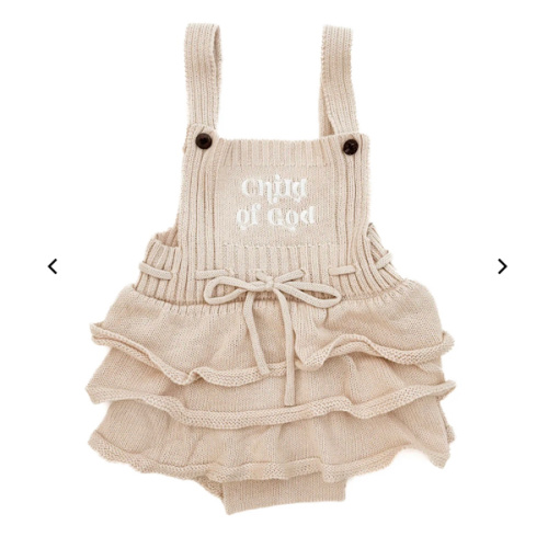 Knit Ruffled Child of God Dress – OUR HOUSE ABOVE