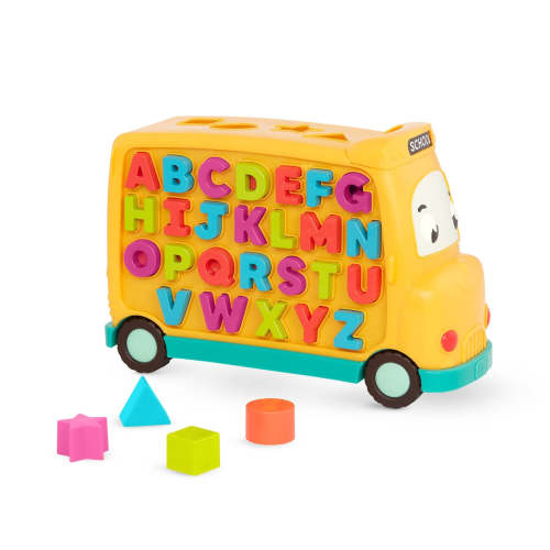 B. Toys AlphaBus Educational School Bus | Indigo