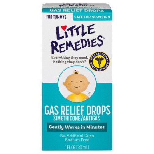Little Remedies Gas Relief Drops – Natural Berry Flavor – 1 fl oz