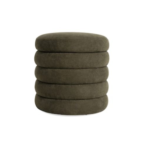Blair Green Storage Ottoman
