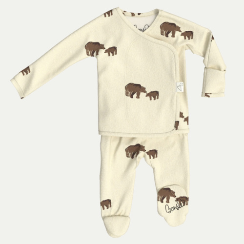 Footie - Mama Bear – Bonsie Skin to Skin Babywear