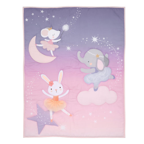 Bedtime Originals Tiny Dancer 3-Piece Crib Bedding Set & Reviews | Wayfair