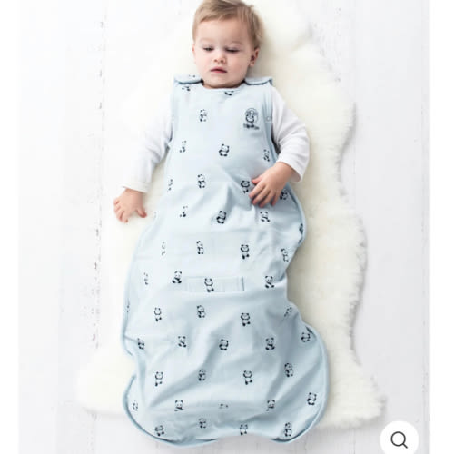 4 Season® Ultimate Baby Sleep Bag, Merino Wool & Organic Cotton, Panda