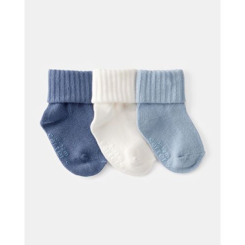 Baby Boy 3-Pack Booties - Carter's | Carter's