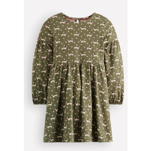 Madeline Blouson Sleeve Dress
Green Sausage Dog
