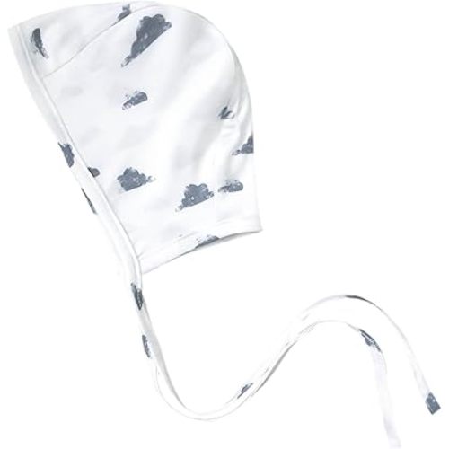 Copper Pearl Baby Bonnets: Ultra-Soft, Comfy to Wear, Tie-On Infant Sun Hat for Protection Against UV Rays, Trendy Coordinating Designs Swaddles, 3-6 Months - Dream