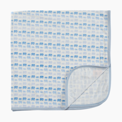 Magnetic Me Modal Reversible Blanket - Blue Elephants