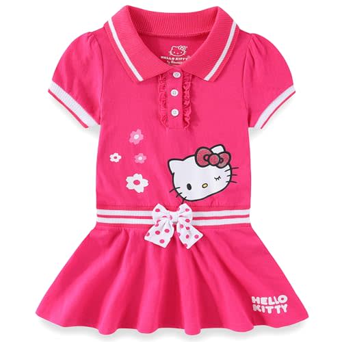 Hello Kitty Sanrio Girls Tennis Dress for Toddler and Big Kids