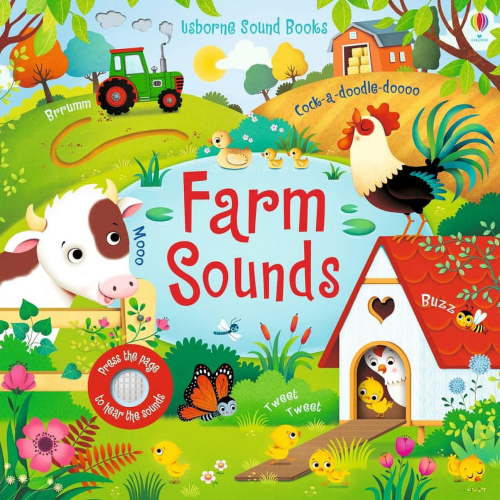 Sound Books Farm Sounds, Book 4, (Board Book)