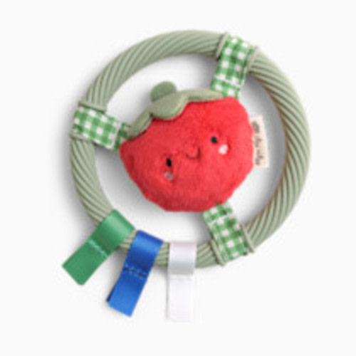 Itzy Ritzy Itzy Ring Pal Bear - Tomato