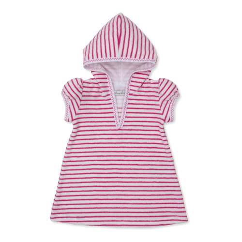 Underwater Mermaids Stripe Terry Cover Up
