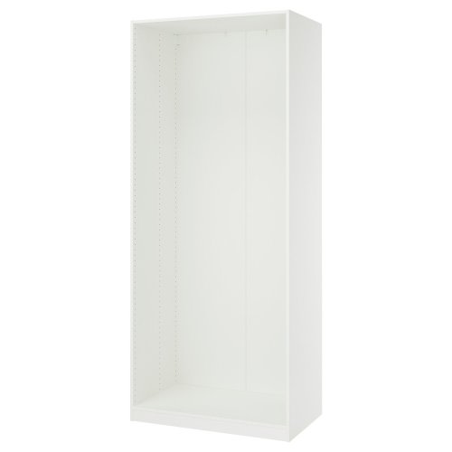 PAX Wall-mounted storage frame - white 39 3/8x22 7/8x92 7/8 "